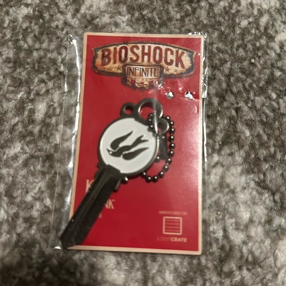 BioShock infinite key blank new in bag